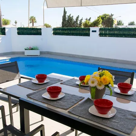 Casa Soleada Piscina Climatizada Y Privada Villa Santiago De La Ribera Buitenkant foto
